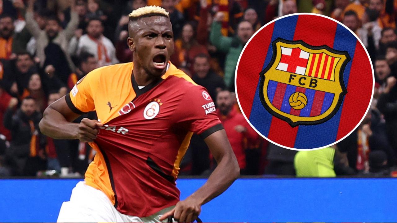 Barcelona'nın yeni "9"u Victor Osimhen mi olacak?