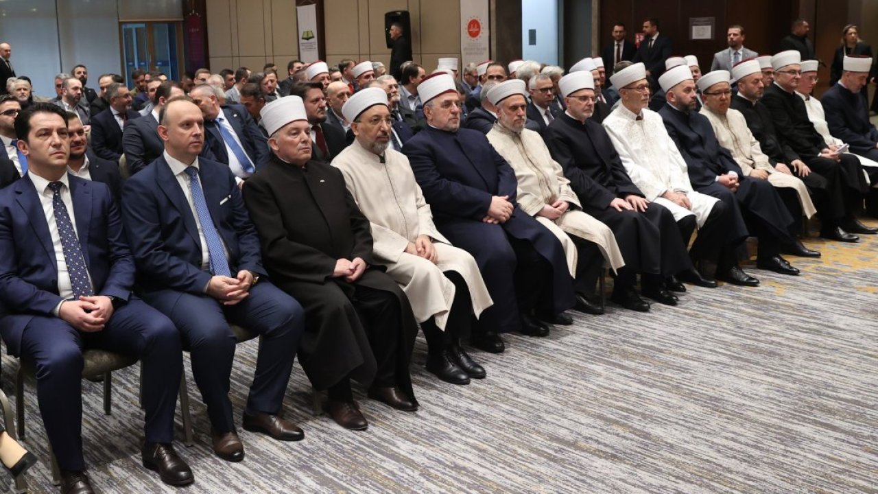 Diyanet İşleri Başkanı Arpaguş, 10. Balkan Ülkeleri Diyanet İşleri Başkanları Toplantısı'na katıldı: