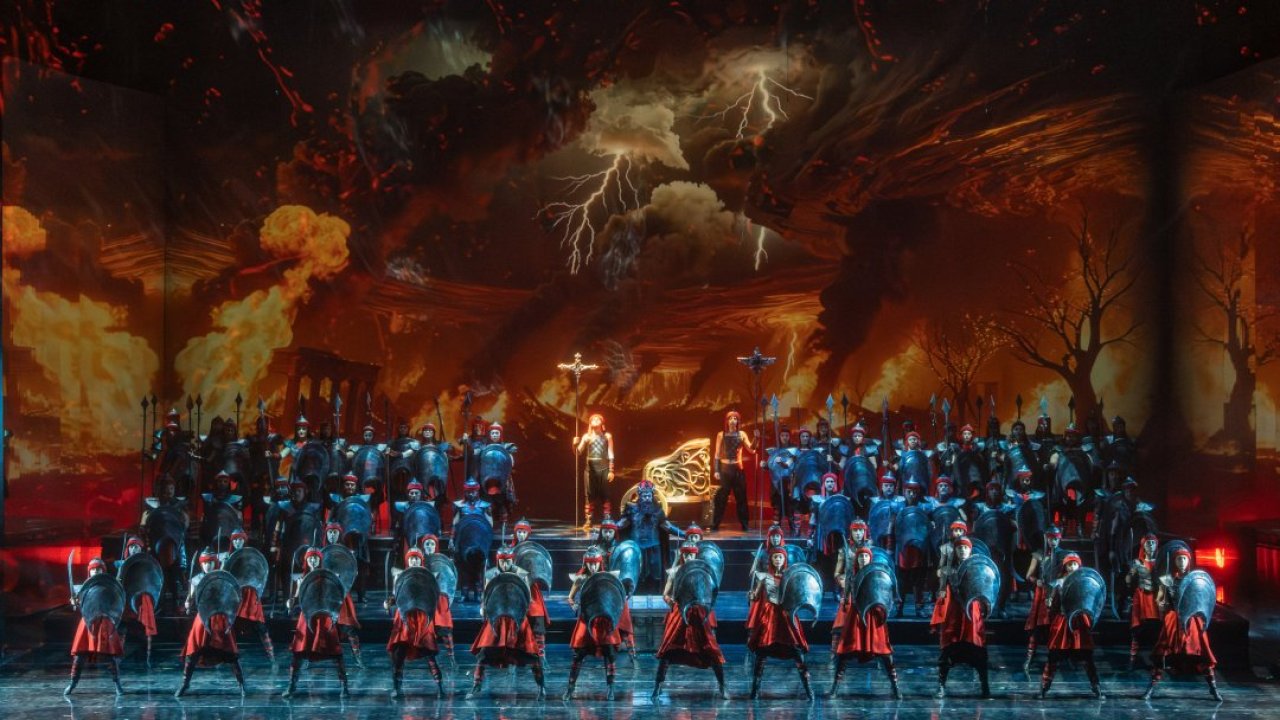 "Edusa" operasının prömiyeri AKM'de gerçekleştirildi