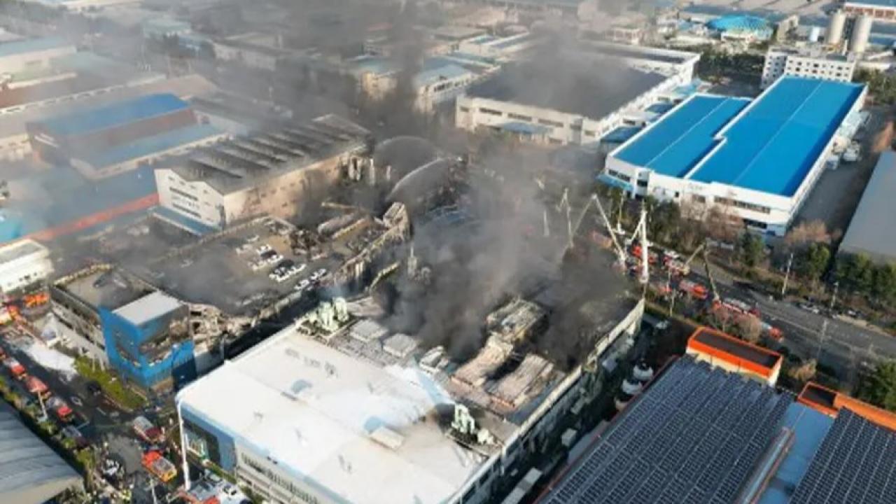 Güney Kore’de fabrika faciası: Alevler can aldı, 14 ölü, 60 yaralı
