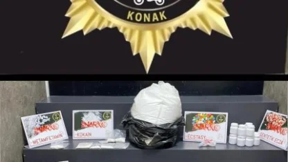 İzmir'de evinde uyuşturucu bulunan zanlı tutuklandı