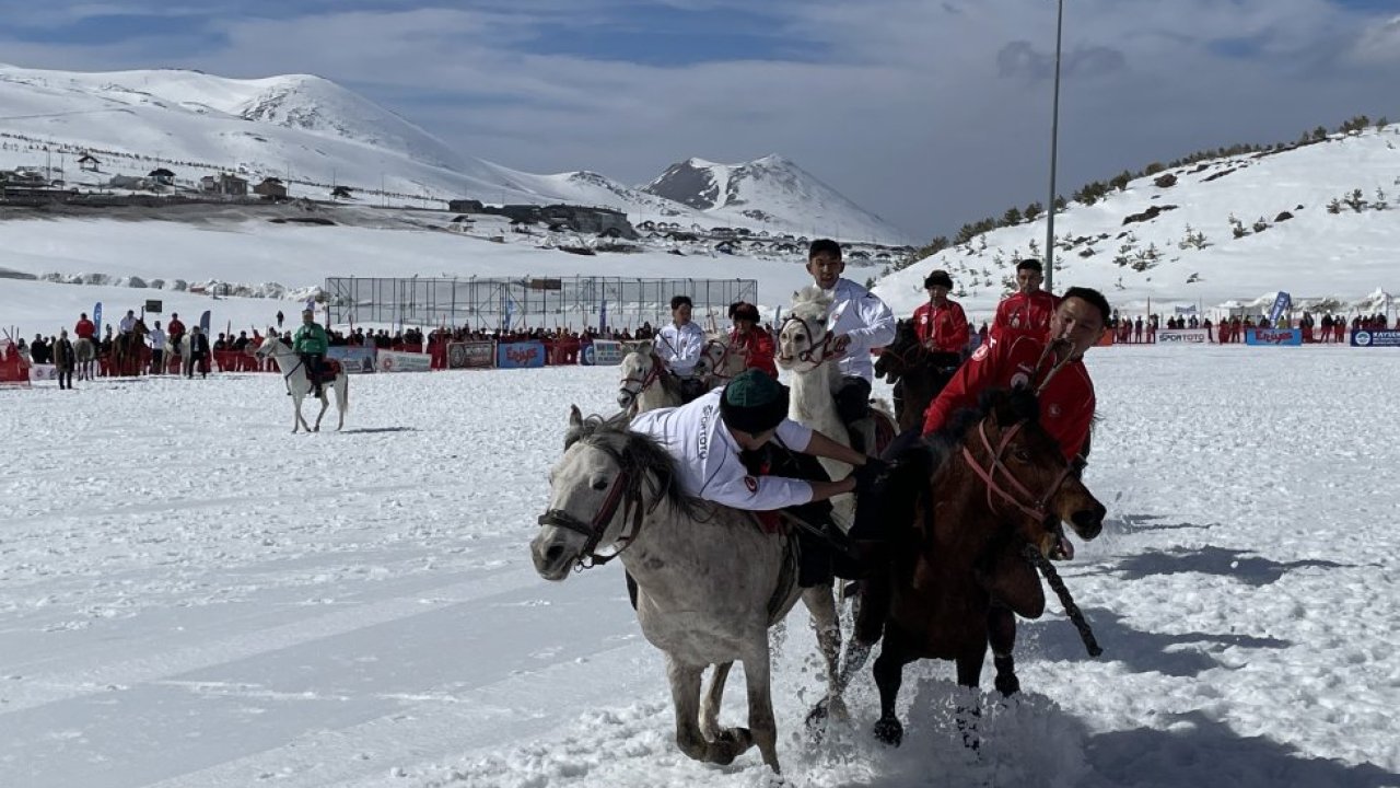 Kayseri'de "Kökbörü Oyunları Erciyes 2026" yapıldı