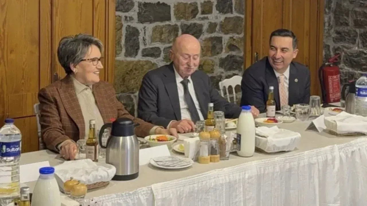 Meral Akşener uzun aradan sonra ortaya çıktı