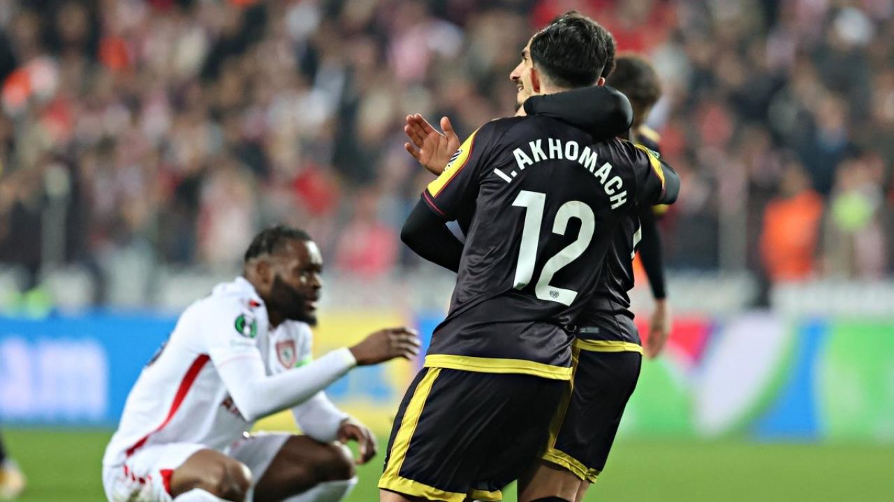 Samsunspor için tur zora girdi... Rayo Vallecano ilk maçı 3-1 kazandı