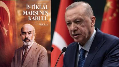 İstiklal Marşı'nın kabulünün 105. yıl dönümü! Erdoğan'dan çok özel anma mesajı