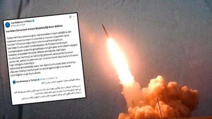 İran'dan Türkiye'ye füze iddiasına yalanlama: Biz fırlatmadık