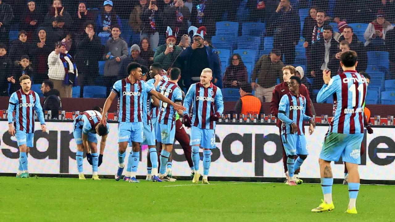 Trabzonspor'dan tarihe geçen galibiyet