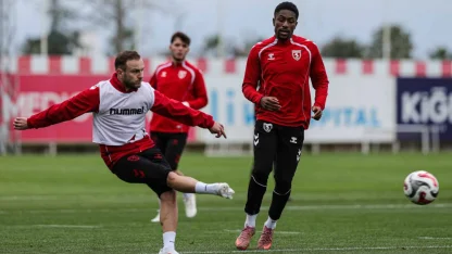 Samsunspor, Konyaspor maçının hazırlıklarını sürdürdü