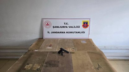 Şanlıurfa'da tarihi eser operasyonunda 4 şüpheli yakalandı
