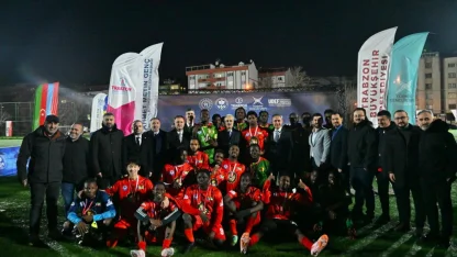 Trabzon'da 2. Uluslararası Öğrenci Futbol Turnuvası düzenlendi