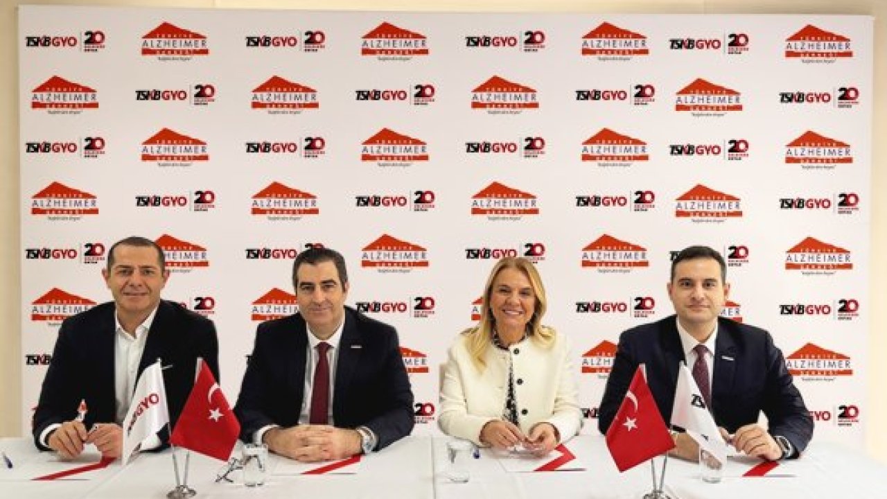 TSKB GYO ile Türkiye Alzheimer Derneği işbirliği protokolü imzaladı