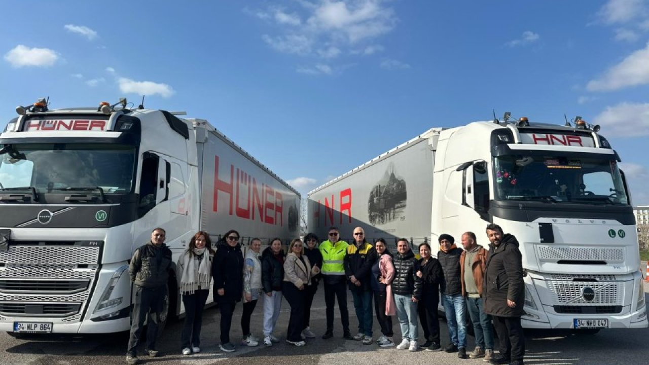 UND Kadın Tır Sürücü Akademisi ikinci dönem mezunlarını verdi