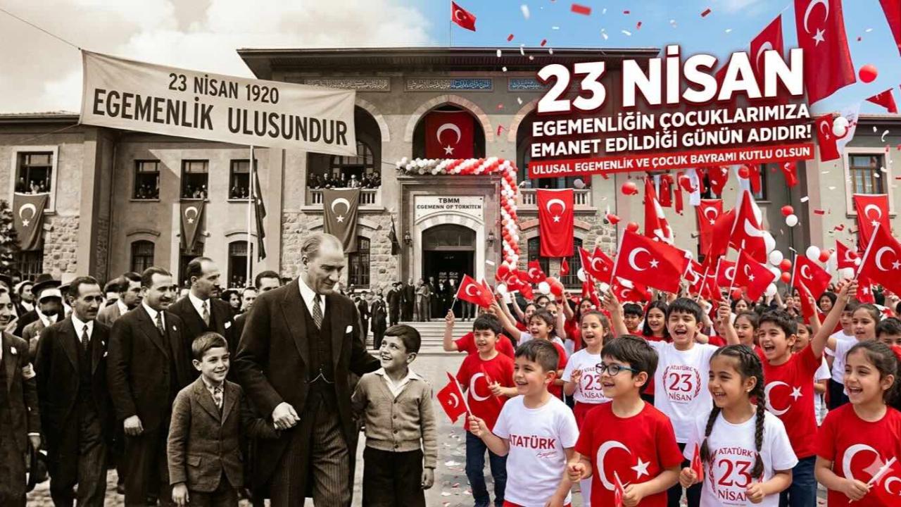 23 Nisan Egemenliğin Çocuklarımıza Emanet Edildiği Günün Adıdır.