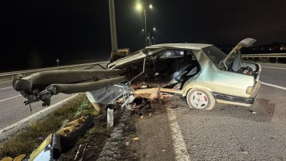 Kütahya'da meydana gelen trafik kazası: 1 kişi hayatını kaybetti