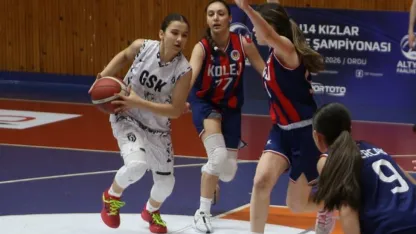 14 Yaş Altı Kızlar Basketbol Türkiye Şampiyonası Heyecanı Sürüyor