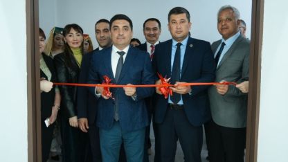 Türk İşbirliği ve Koordinasyon Ajansı Başkanlığı desteğiyle Şakarim Devlet Üniversitesi'nde Türk Dili Sınıfı açıldı.