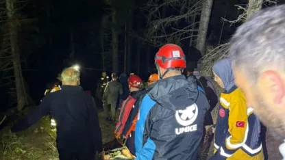 Kastamonu'da uçurumdan yuvarlanan genç canından oluyordu