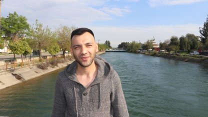 Adana'da sulama kanalına düşen genç kurtarıldı