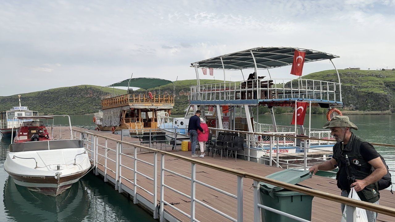 Adıyaman Besni'deki Kızılin Kanyonu ziyaretçi akını