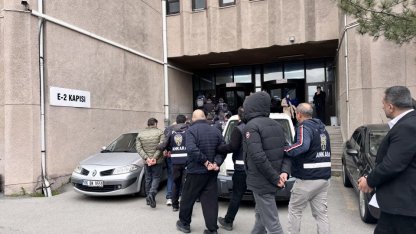 Ankara merkezli 8 ildeki "et fiyatları manipülasyonu" operasyonunda yakalanan şüpheliler adliyede