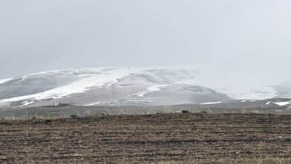 Ardahan'ın yüksek kesimlerinde kar etkili oldu
