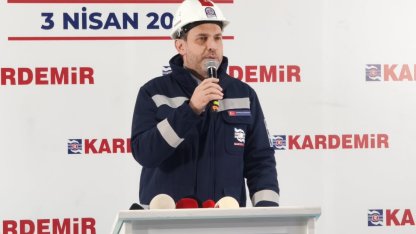Bakan Bayraktar, KARDEMİR 2 No'lu Sürekli Döküm Makinesi açılış töreninde konuştu: