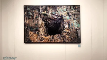 Burtynsky ve Avcıoğlu'nun "Hypertopographics" serisinin yeni eseri İstanbul'da tanıtıldı