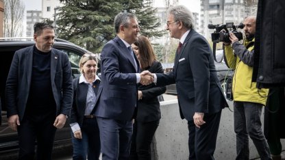 CHP Genel Başkanı Özel, Zafer Partisi Genel Başkanı Özdağ'ı ziyaret etti: