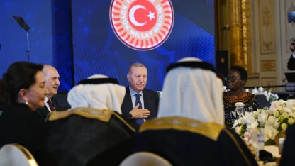 Cumhurbaşkanı Erdoğan, 152. Parlamentolar Arası Birlik Genel Kurulu onuruna verdiği akşam yemeğinde konuştu: (1) 