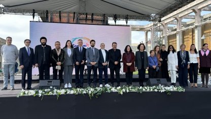 Denizbank Uluslararası İstanbul Çocuk ve Gençlik Sanat Bienali'nin açılışı Müze Gazhane'de yapıldı