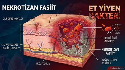 Et Yiyen Bakteri (Nekrotizan Fasiit) Nedir?