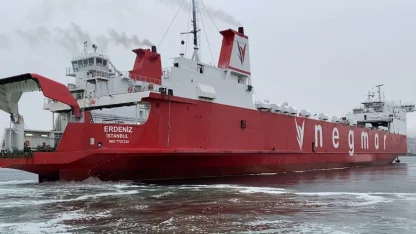 Etis Lojistik'in Bandırma-Tekirdağ tren feribot hattı alternatif model sunuyor