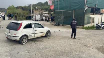 Fethiye'de otomobille çarpışan motosikletin sürücüsü öldü