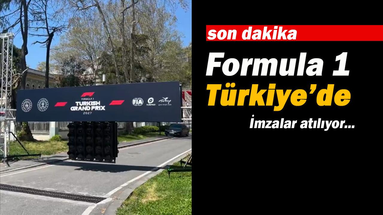 Formula 1 yeniden Türkiye'ye geliyor!
