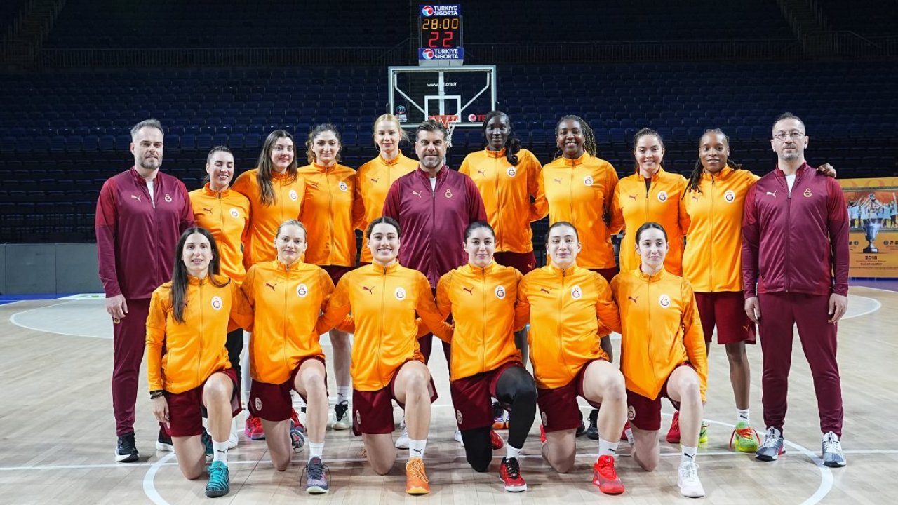 Galatasaray Çağdaş Faktoring, Avrupa Ligi 6'lı Final öncesi medya günü yaptı