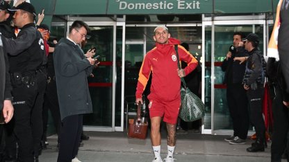 Galatasaray kafilesi, Ankara'ya geldi