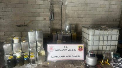 Gaziantep'te 1500 litre sahte zeytinyağı ele geçirildi