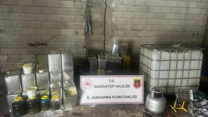 Gaziantep'te 1500 litre sahte zeytinyağı ele geçirildi