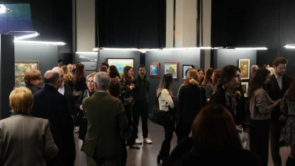 "Geçişler: Emel Cankat Retrospektifi" sergisi AKM'de açıldı