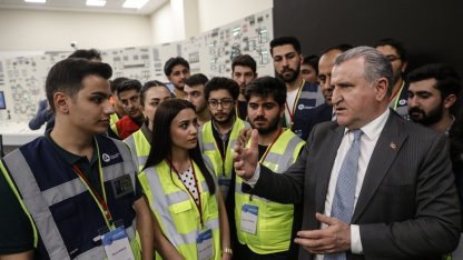 Gençlik ve Spor Bakanı Osman Aşkın Bak, Akkuyu NGS'yi ziyaretinde konuştu: