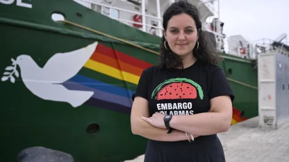 Greenpeace "Gazze'deki soykırımı durdurmak için" ilk kez Küresel Sumud Filosu'na katıldı