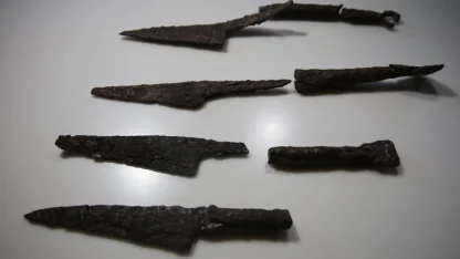 Hadrianopolis Antik Kenti'nde 1500 yıllık bıçaklar gün yüzüne çıkarıldı