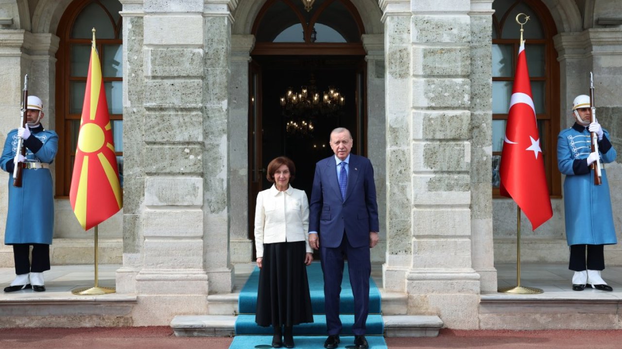 İletişim Başkanlığından Cumhurbaşkanı Erdoğan'ın, Kuzey Makedonya Cumhurbaşkanı Siljanovska-Davkova ile görüşmesine ilişkin açıklama