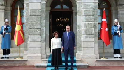 İletişim Başkanlığından Cumhurbaşkanı Erdoğan'ın, Kuzey Makedonya Cumhurbaşkanı Siljanovska-Davkova ile görüşmesine ilişkin açıklama