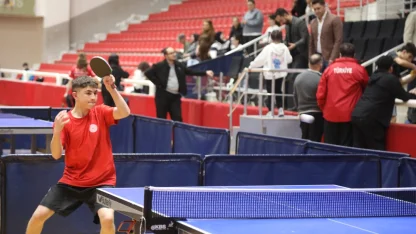 İşitme Engelliler Masa Tenisi Türkiye Şampiyonası, Samsun'da başladı