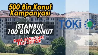 İstanbul’da TOKİ 100 Bin Sosyal Konut İçin Kura Heyecanı: Tarih Belli Oldu