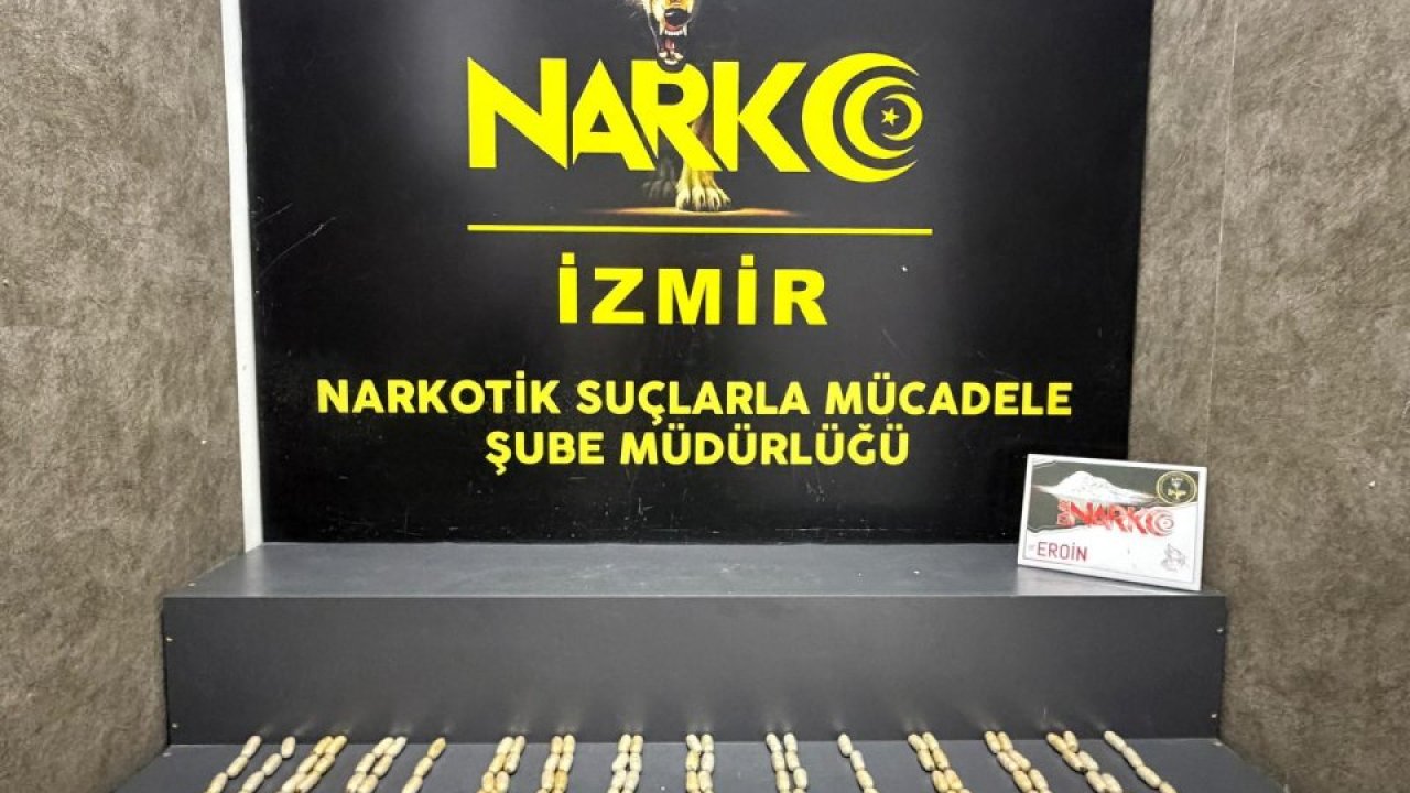 İzmir'de midelerinde uyuşturucu bulunan 2 şüpheli tutuklandı
