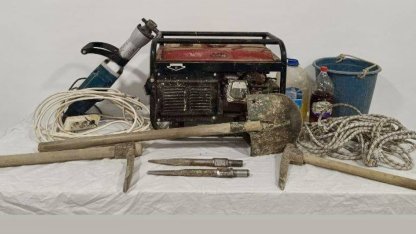 Kırşehir'de izinsiz kazı yapan 4 zanlı suçüstü yakalandı