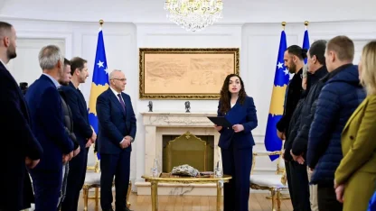 Kosova Milli Futbol Takımı’na Cumhurbaşkanlığı Liyakat Madalyası verildi