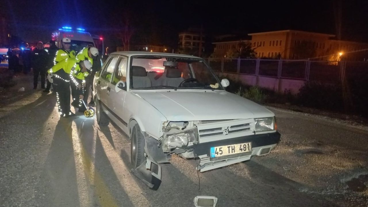 Manisa Yunusemre'de korkunç kaza: Otomobilin çarptığı yaya yaşamını yitirdi